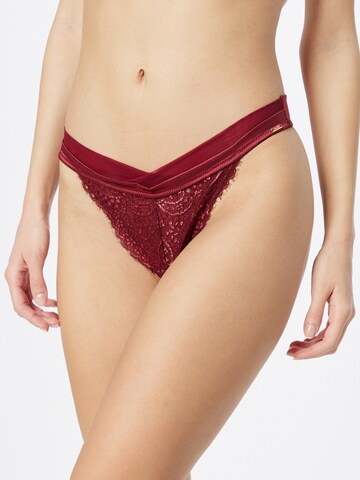 Hunkemöller String 'Nula' in Rot: Vorderseite