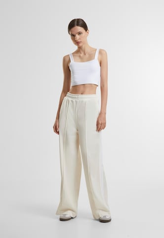 Urban Classics Wide leg Broek in Beige