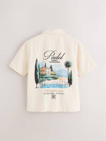 Coupe regular Chemise Next en blanc