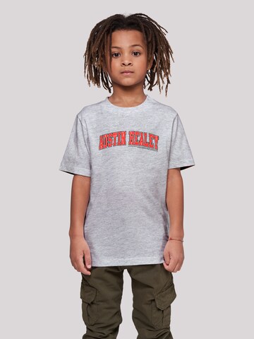 T-Shirt 'British Motor Heritage Austin Healey College' F4NT4STIC en gris : devant