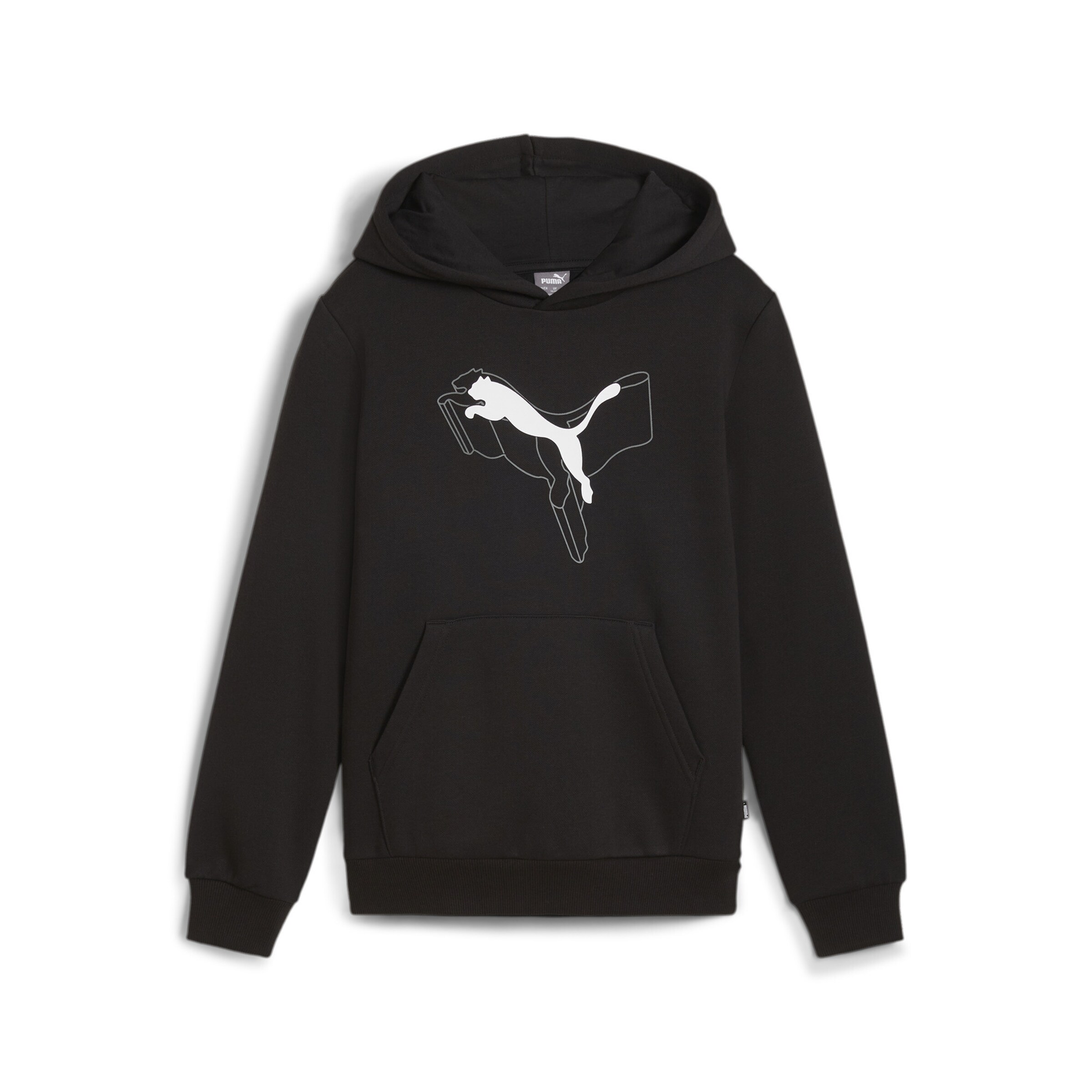 PUMA Sweatshirt in Black: front