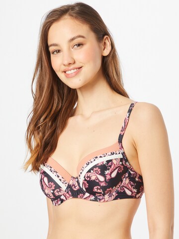 Push-up Soutien-gorge LingaDore en noir : devant