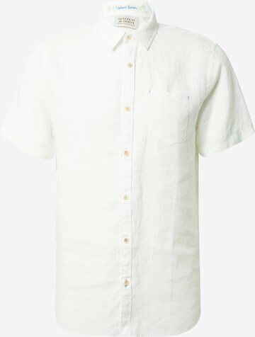 SCOTCH & SODA Regular fit Button Up Shirt in White: front