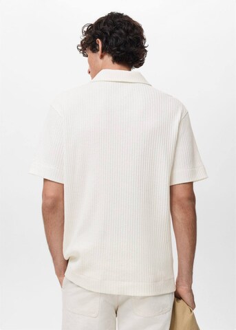 MANGO MAN Shirt 'Alayap' in White