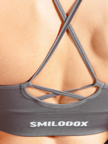 Bustier Haut de sport Smilodox en gris