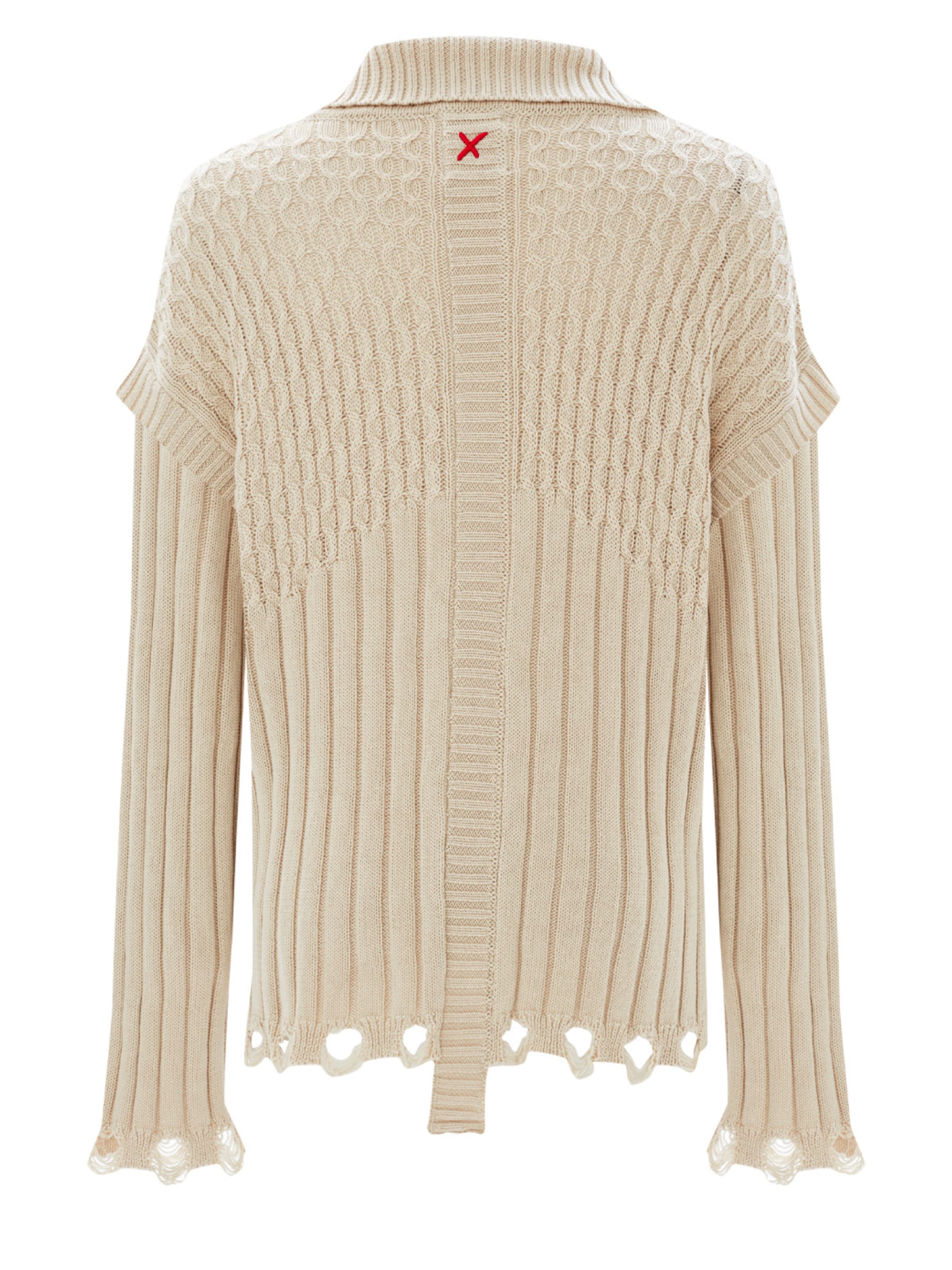 PCFG Strickjacke in Beige