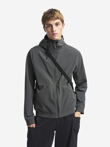 AIGLE Демисезонная куртка в Серый: спереди