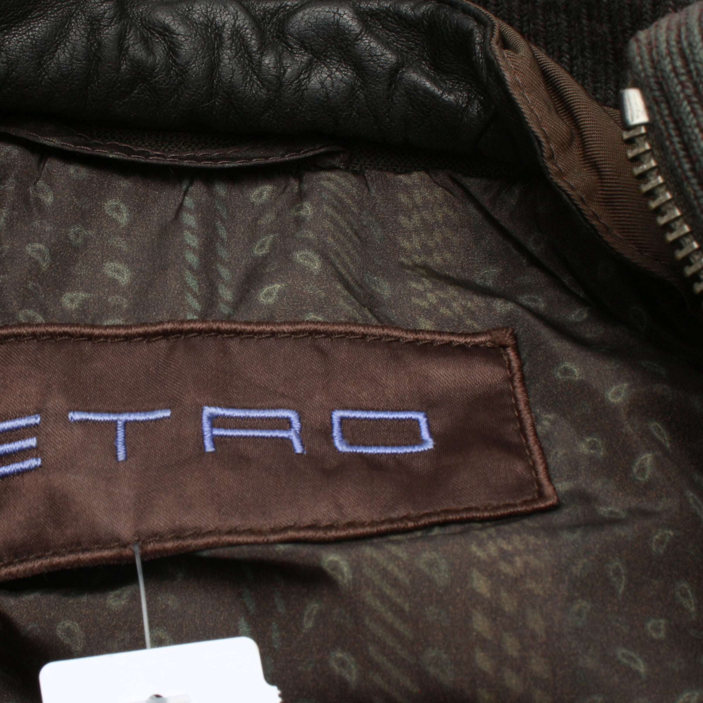 Etro Jacket & Coat in XL in Brown