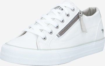 MUSTANG Sneakers in White: front