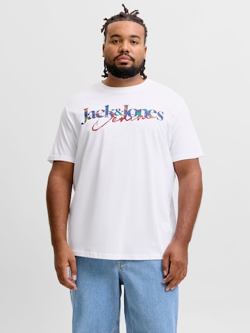 Jack & Jones Plus Футболка 'JJTom' в Черный: спереди