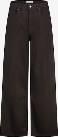 Eight2Nine Wide Leg Jeans in Braun: Vorderseite