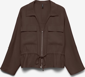 Chemisier 'VMKatie' VERO MODA en marron : devant