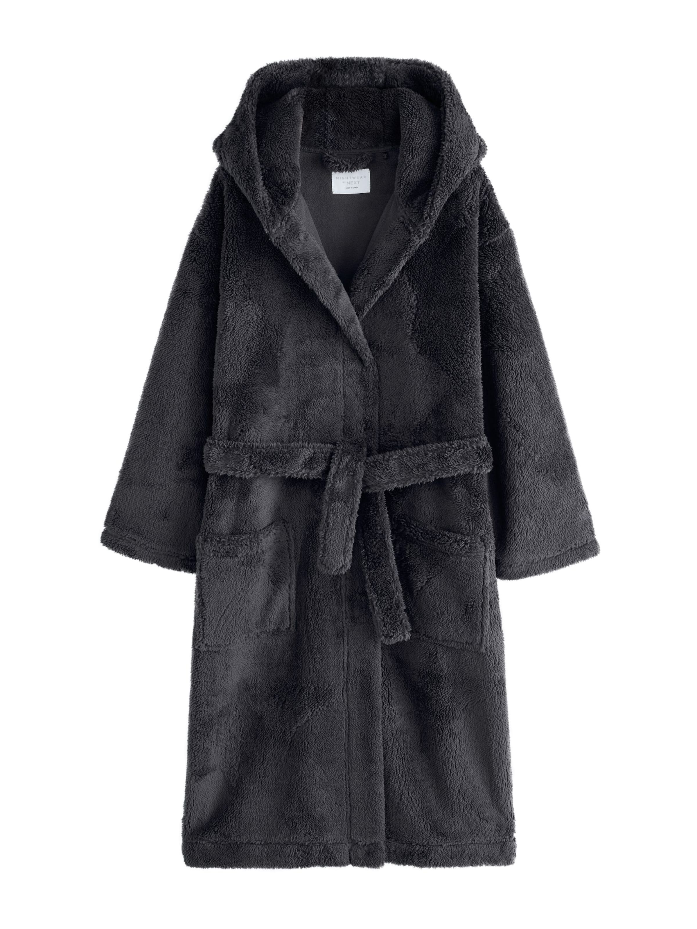 Peignoir Next en gris : devant