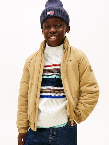 TOMMY HILFIGER - Casaco meia-estação 'ESSENTIAL' em bege: frente