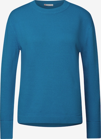 STREET ONE Pullover in Blau: Vorderseite