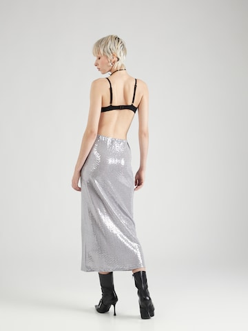 Envii Spódnica 'PLUTO' w kolorze srebrny