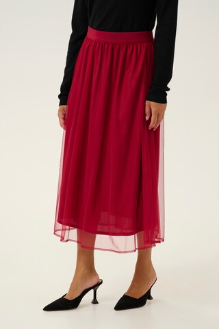 CULTURE Skirt 'Kristina' in Red: front