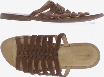 EL NATURALISTA Sandals & High-Heeled Sandals in 41 in Brown: front
