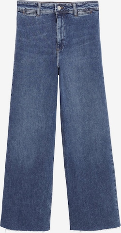 MANGO Široke hlačnice Kavbojke 'Catherin' | modra barva: sprednja stran