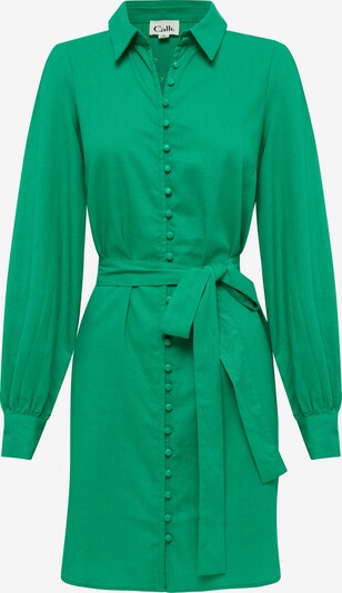 Calli Kleid in grün, Produktansicht