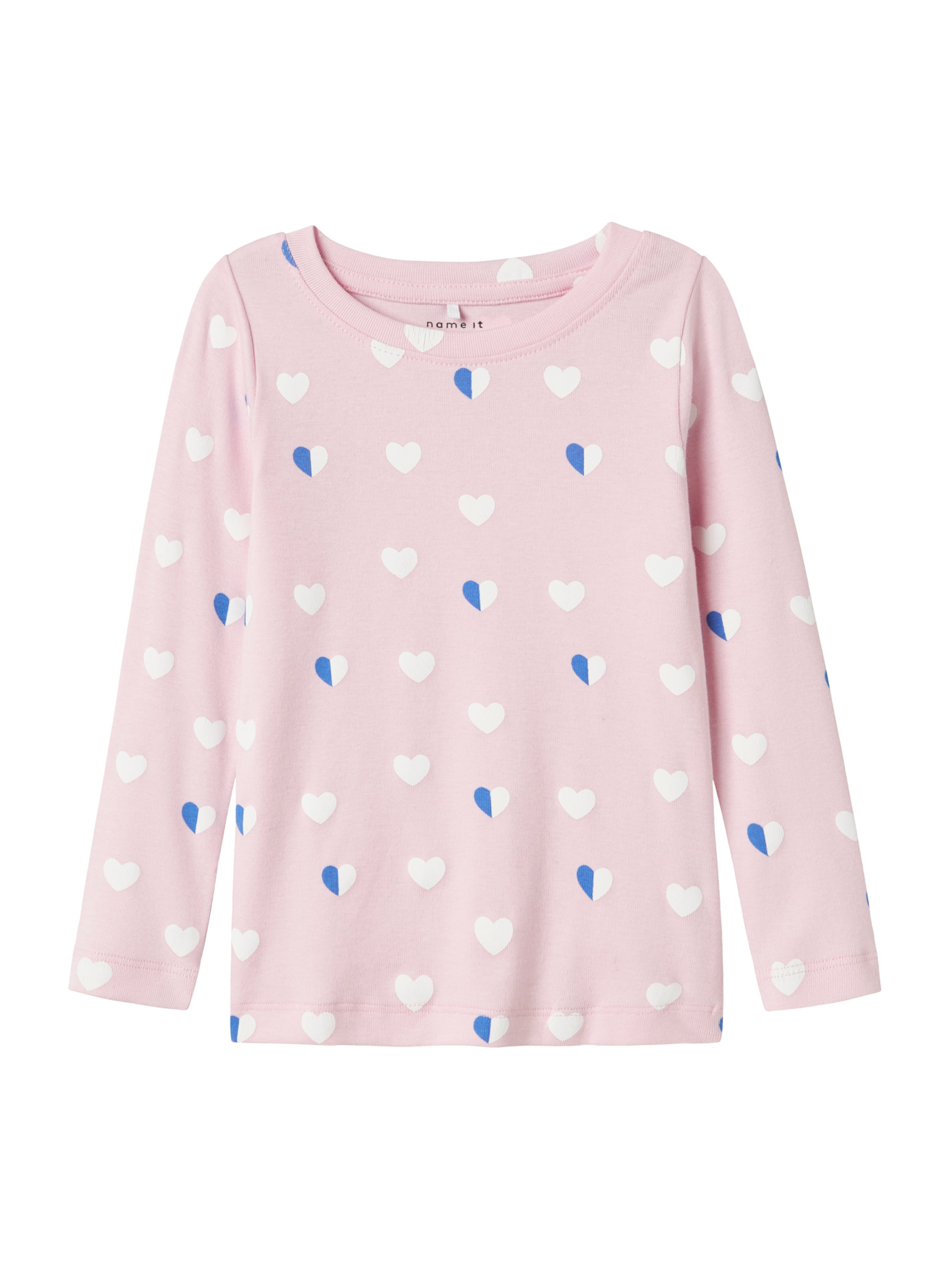 NAME IT Μπλουζάκι 'NMFLEDABBU' σε ροζ: μπροστά