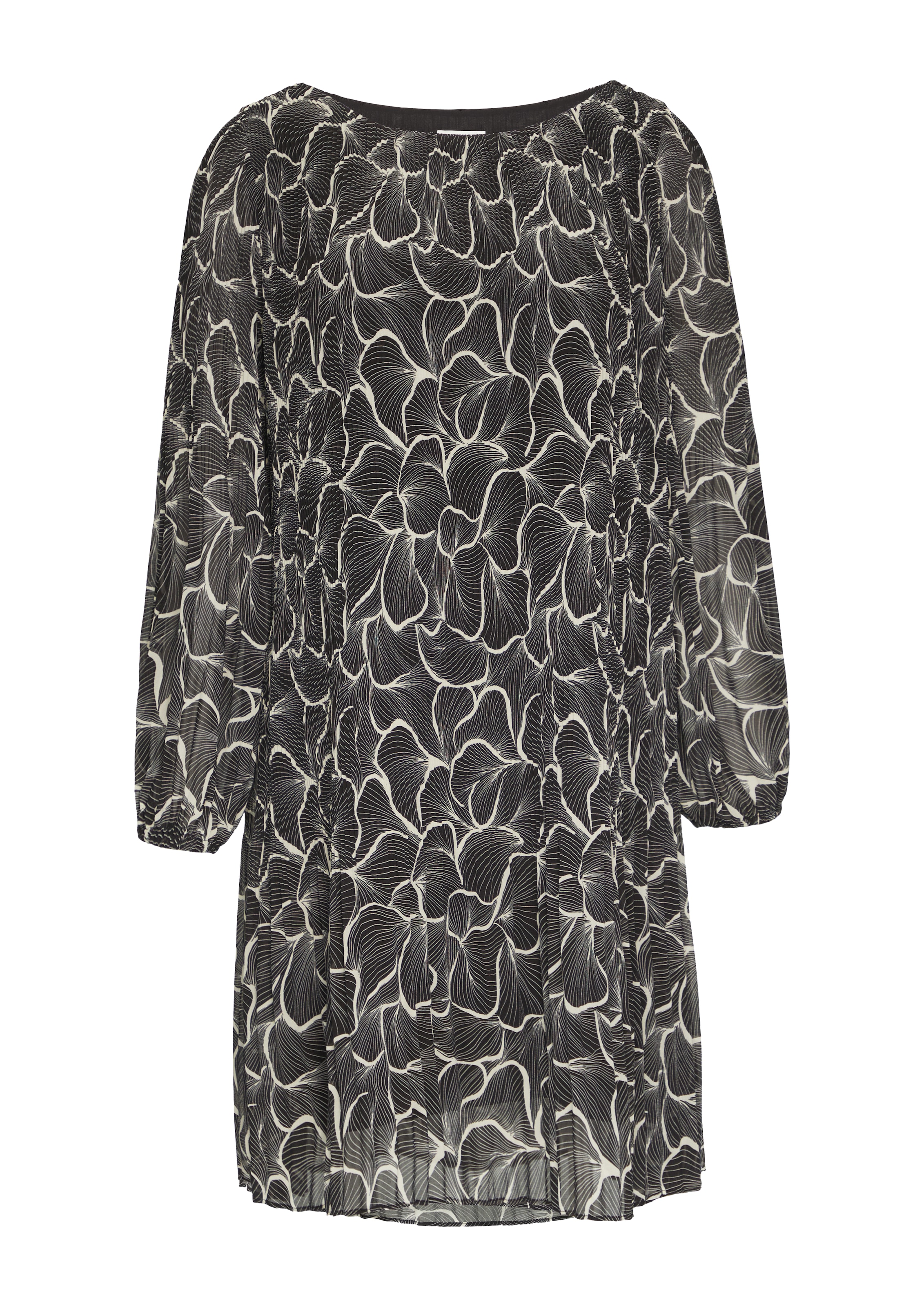 s.Oliver BLACK LABEL Kleid in Schwarz: Vorderseite