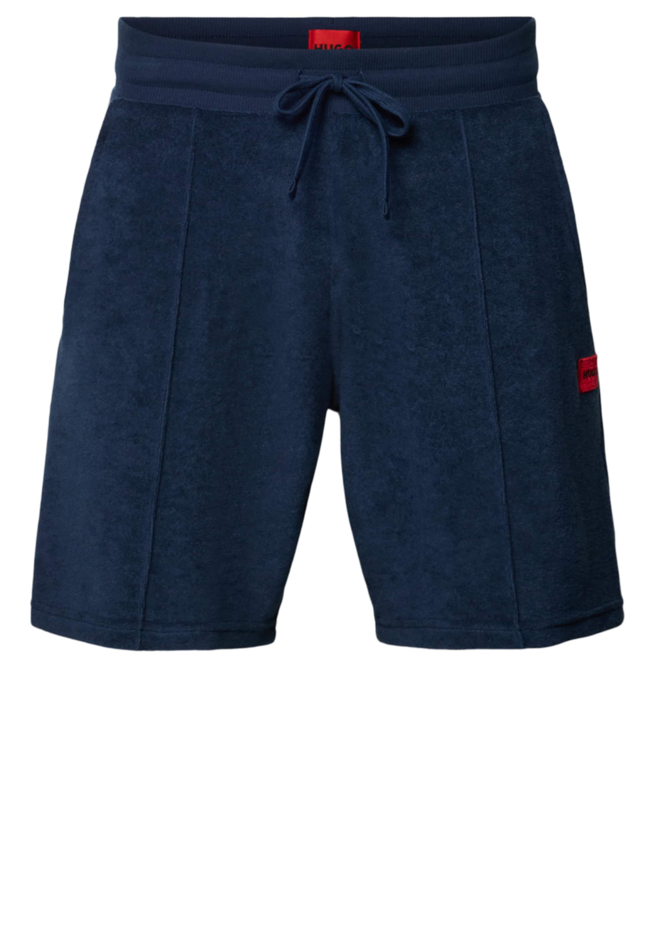 HUGO Pajama Pants ' Terrance ' in Blue: front
