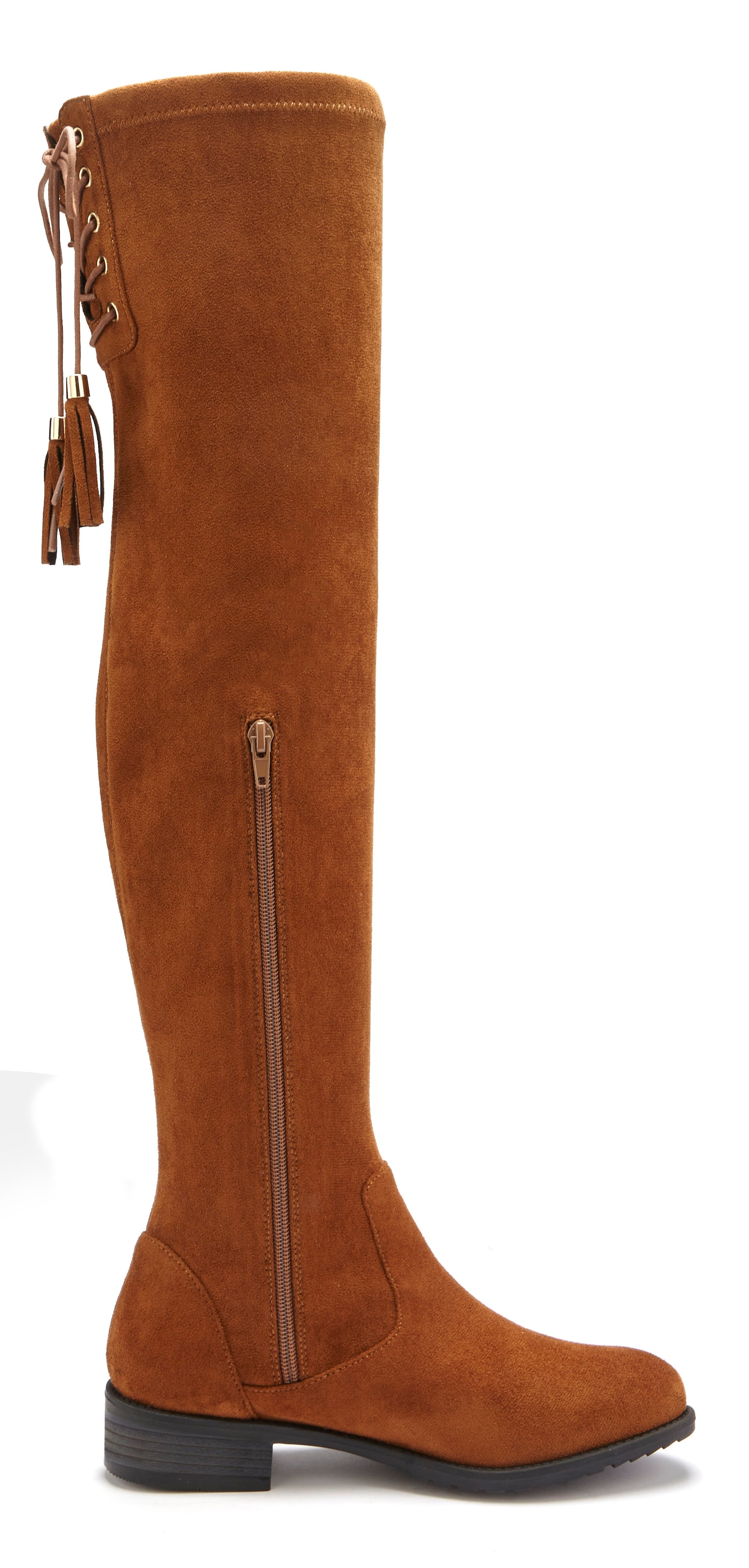 Overknee di LASCANA in marrone