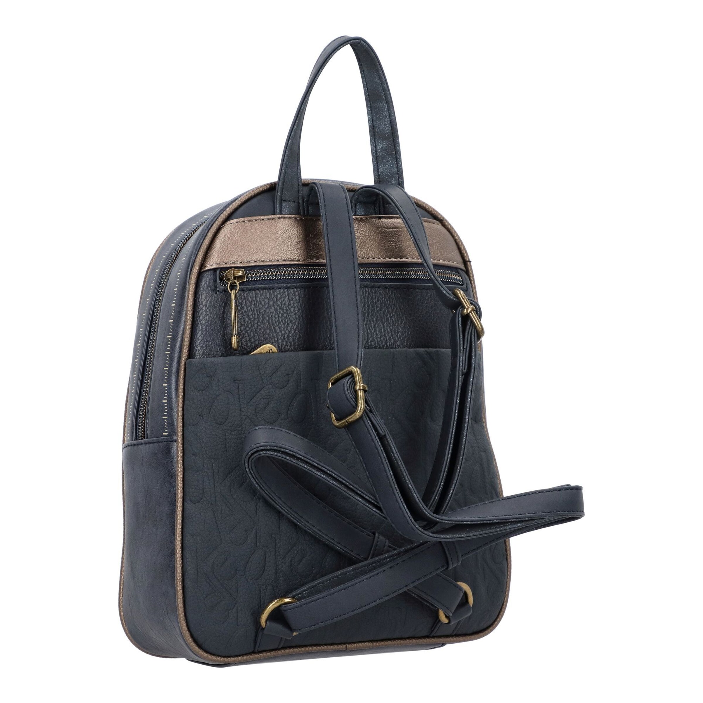 Anekke Rucksack 'Studio City' in Blau