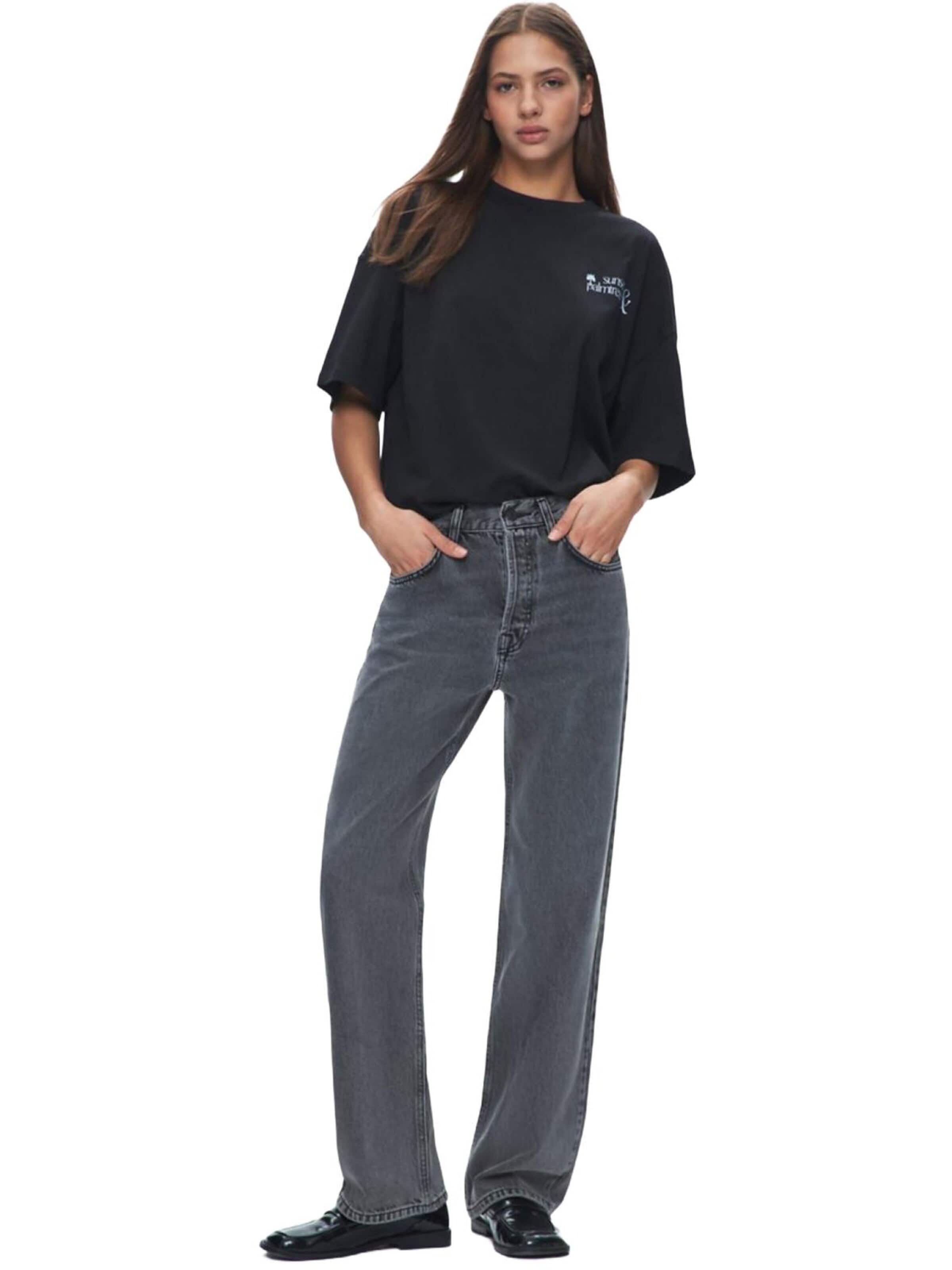 regular Jeans 'LTB Jeans Vanetta Straight Leg High Waist Jeanshose' di LTB Jeans in grigio: frontale