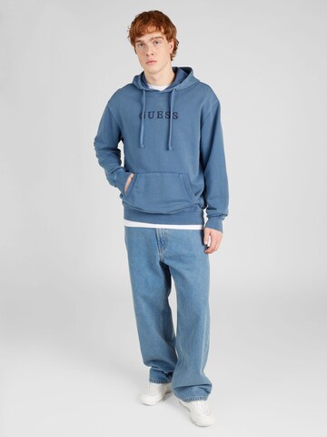 GUESS Sweatshirt in Blauw