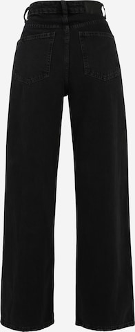 Cotton On Petite Wide Leg Jeans in Schwarz