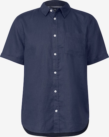 Street One MEN Hemd in Blau: Vorderseite