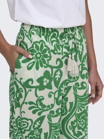 Wide leg Pantaloni 'JDYBree' di JDY in verde