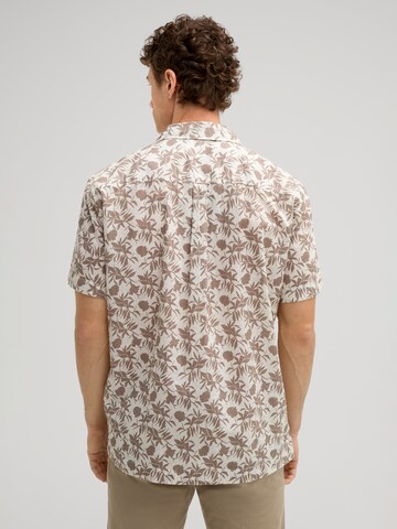 JOOP! Jeans Regular fit Button Up Shirt 'Hanes' in Beige