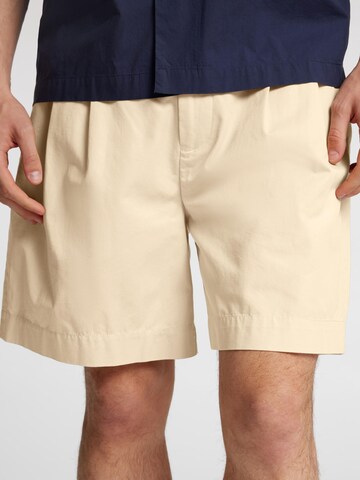 SELECTED HOMME Regular Bandplooibroek in Grijs