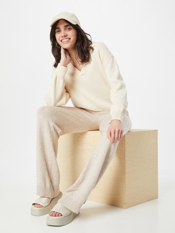 MELAWEAR Pullover (GOTS) in Beige