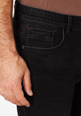 REDPOINT Slimfit Jeans 'Barrie' in Schwarz