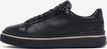 Baskets basses Derimod en noir : devant