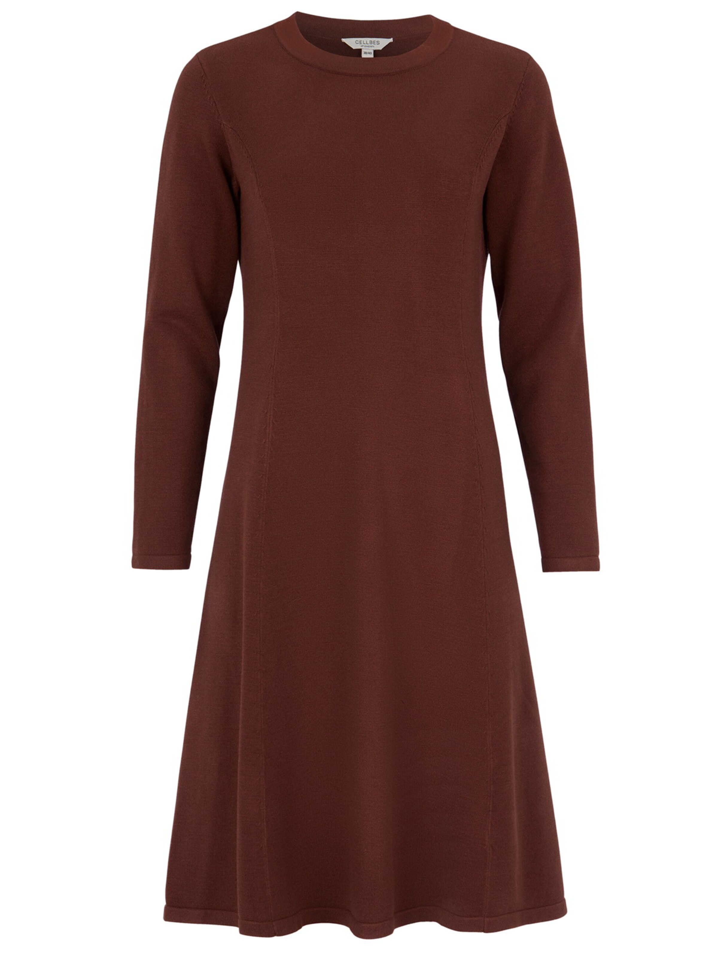 Cellbes of Sweden Knit dress in XS-S in Brown, Item view
