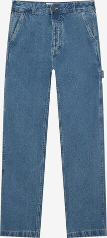 Pull&Bear Loosefit Jeans in Blau: predná strana