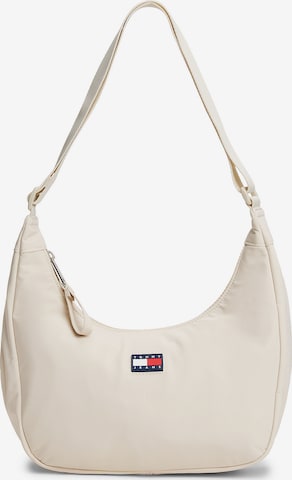 Tommy Jeans - Mala de ombro em bege: frente