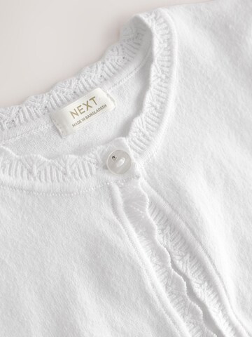 Next Knit cardigan in White