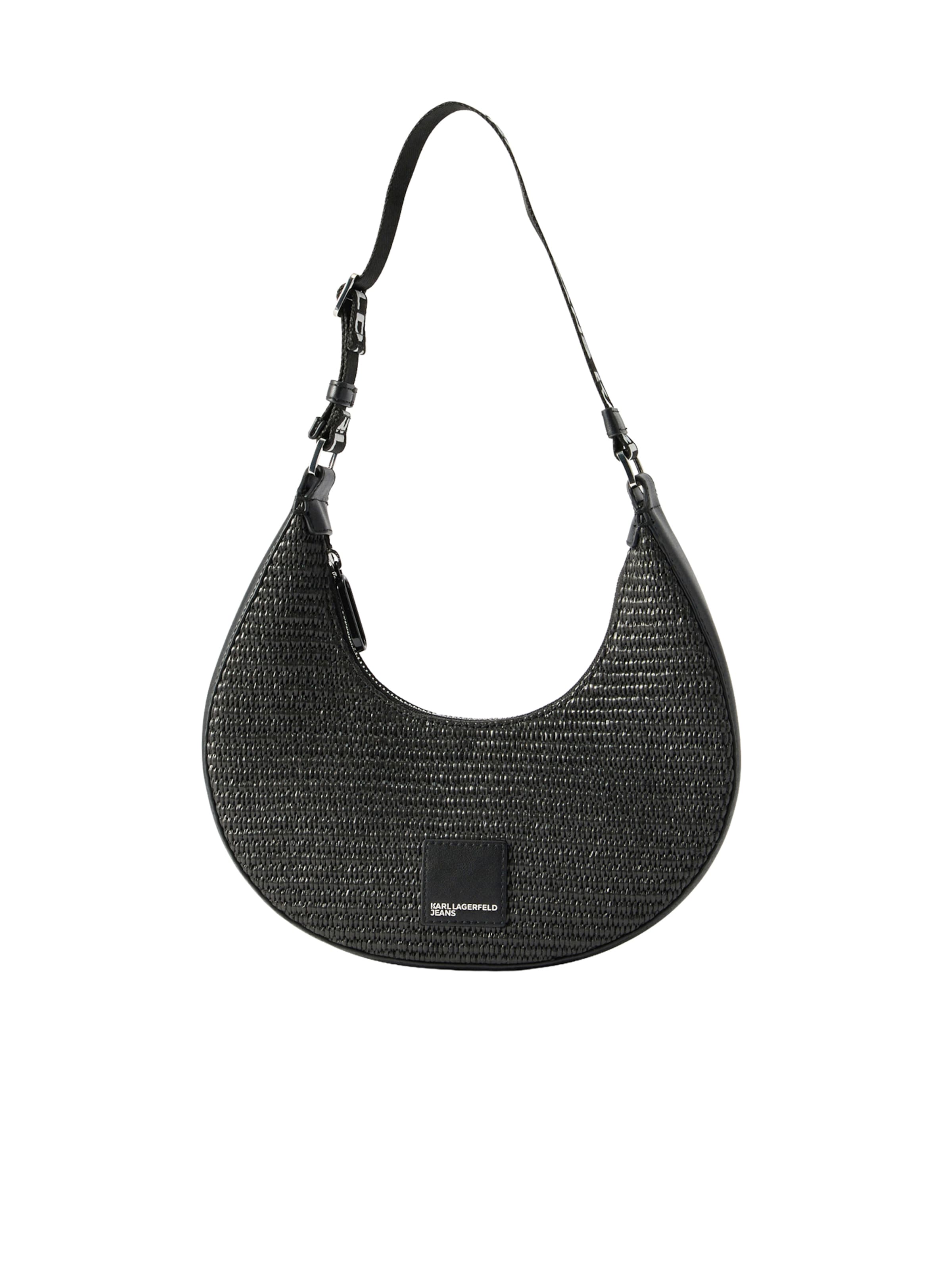 Sac bandoulière KARL LAGERFELD JEANS en noir : devant