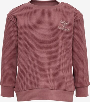 Hummel Sweatshirt in Purple: front