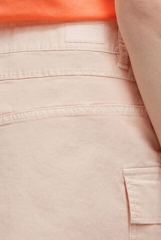 Soccx Basic Rock im Cargo-Stil in Beige