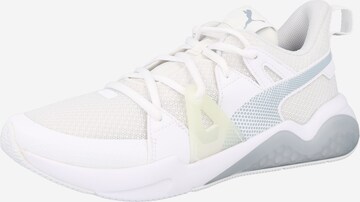 PUMA Athletic Shoes in White: front