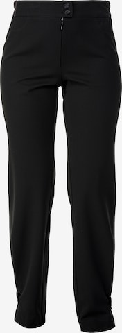 HELMIDGE Loose fit Pants in Black: front