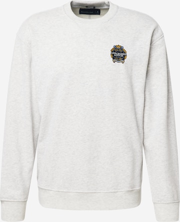 Abercrombie & Fitch - Sweatshirt em cinzento: frente