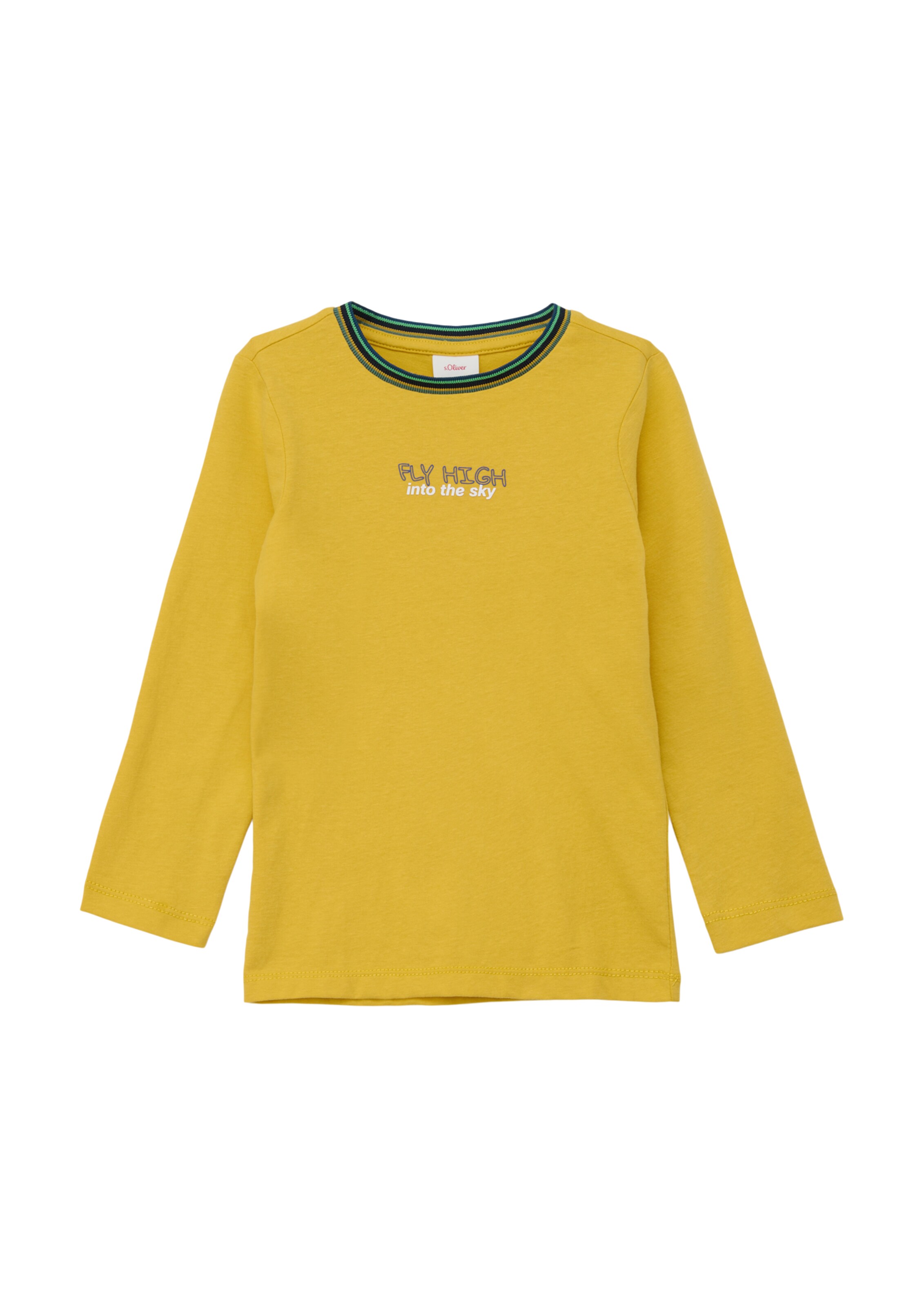 T-Shirt s.Oliver en jaune : devant